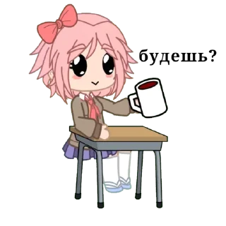 Sticker Sayori - 9
