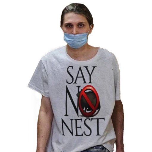 Sticker SayNoNest - 1