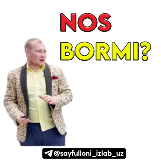 Sticker Sayfulloniizlab - 1