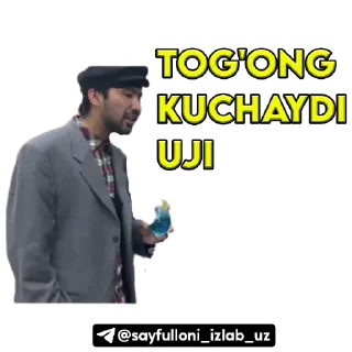 Sticker @sayfulloni_izlab_uz | kanali uchun. - 8