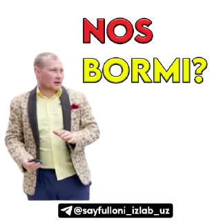 Sticker @sayfulloni_izlab_uz | kanali uchun. - 10