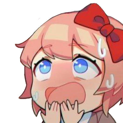 Sticker Саёри(Сайори) 🎀 - 2