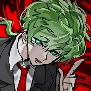 Sticker Midᴏri|Sᴏu Hiyᴏri|@StixYpu @Moistick_bot - 5