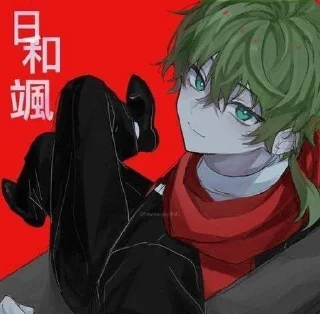 Sticker Midᴏri|Sᴏu Hiyᴏri|@StixYpu @Moistick_bot - 9