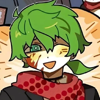 Sticker Midᴏri|Sᴏu Hiyᴏri|@StixYpu @Moistick_bot - 4