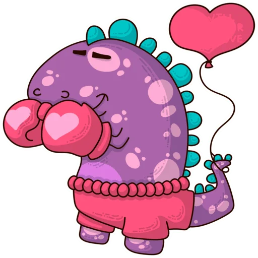 клипарт рисование розовый