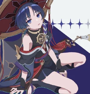 Стикер Scaramouche @fordgenshin - 8