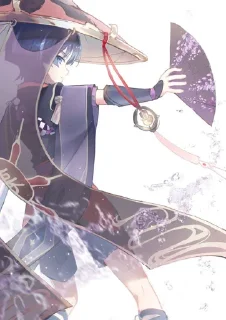 Стикер Scaramouche @fordgenshin - 6