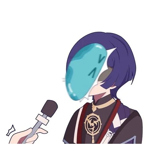 аниме иллюстрация человеческое лицо