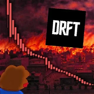 Sticker $DRFT by ⛽️ @gaspump_bot - 10