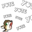 Sticker Schmozy (by @ReynGoldfur) - 10