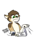Sticker Schmozy (by @ReynGoldfur) - 7