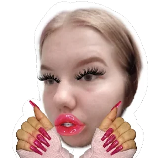 Sticker Сочная бебра - 10