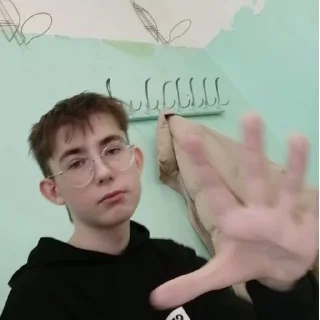 Sticker Школа 5 мемчаке 2 - 8