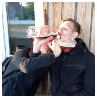 Sticker Школьники - 6