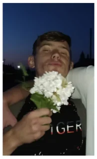 Sticker Школьники - 7