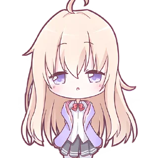 Sticker Тяночки-школьницы @Nyasticks - 2