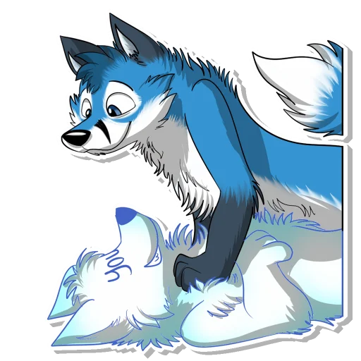 Стикер ScoutfoxbyLobowupp - 1