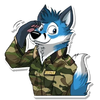 Sticker Scout Fox - 2