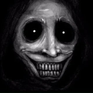 Стикер Screamers,horror,скримеры,ужас - 5