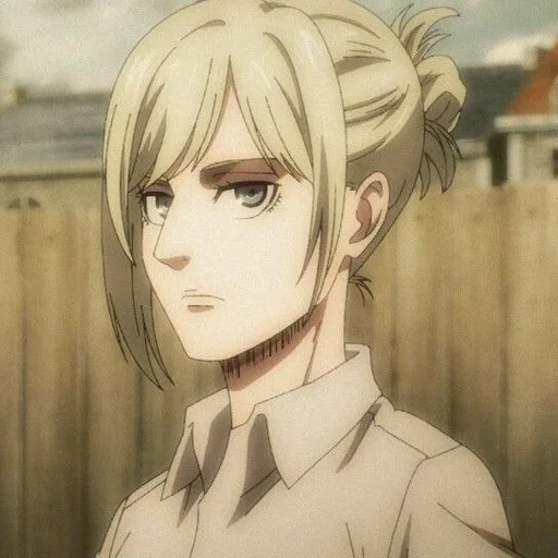 anime cartoon human face