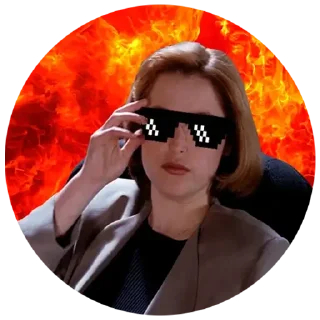 Стикер Скалли - 8