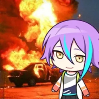 Стикер Камиширо руи @Shrifty_textbot - 5