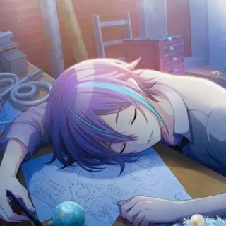 Стикер Камиширо руи @Shrifty_textbot - 6