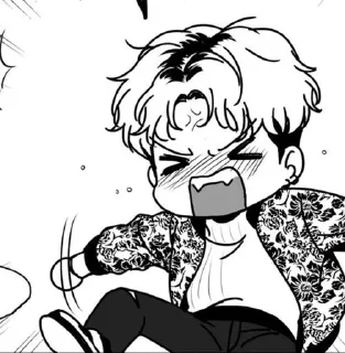 Sticker Bj Alex |О Чан У| @Themki_robot - 1