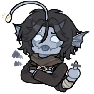 Стикер Sebastian Solace @MoiStikiBot - 8