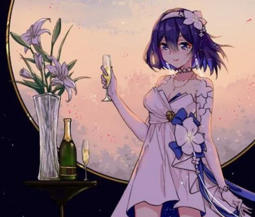 аниме мультфильм cg иллюстрация