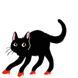 Стикер Black Cats - 10