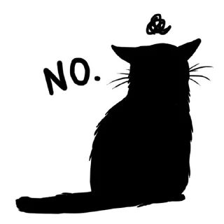 Стикер Black Cats - 7