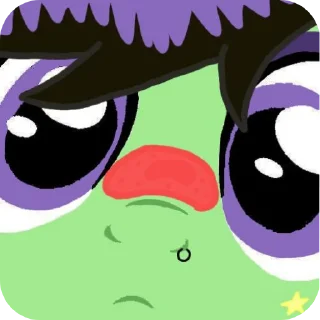 Sticker Dolores The Half Alicorn @StikerProbot - 5