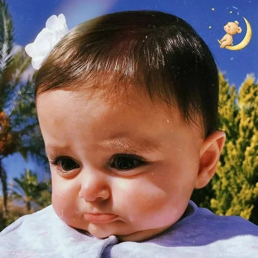 toddler baby human face