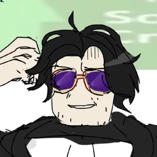 Sticker Сенчоус by @yuradoma - 1