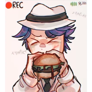 Sticker Сенчоус by @yuradoma - 6