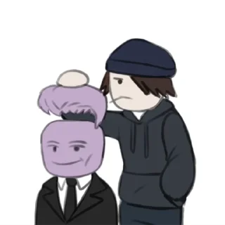 Sticker Сенчоус by @yuradoma - 7