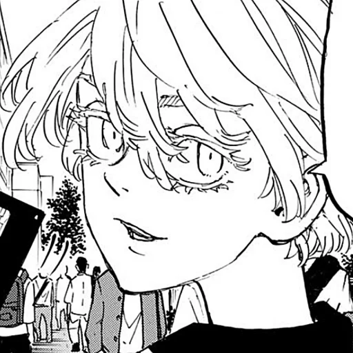 эскиз аниме рисование