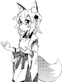 Sticker Senko-san, Shiro and others - 6