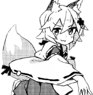 Sticker Senko-san, Shiro and others - 8