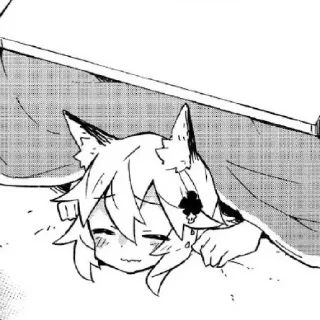 Sticker Senko-san, Shiro and others - 2