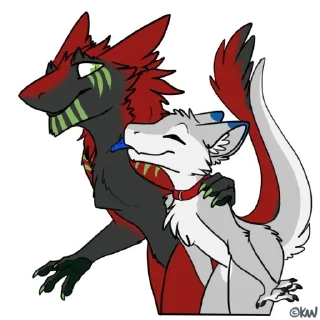 Sticker @SenkyDragon - Friends - 3