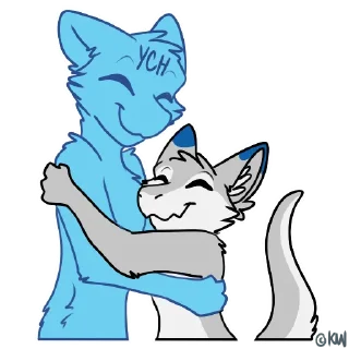 Стикер @SenkyDragon - YCH - 1