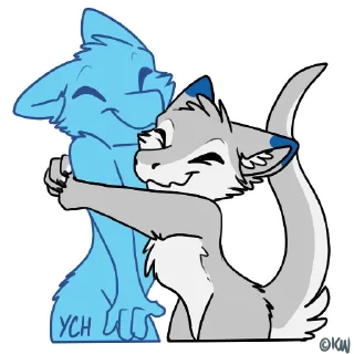 Стикер @SenkyDragon - YCH - 2