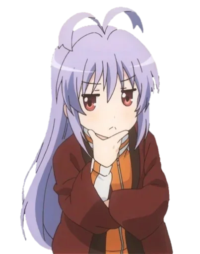 Sticker Стикерпак Animeshka_tyan by @fStikBot - 11