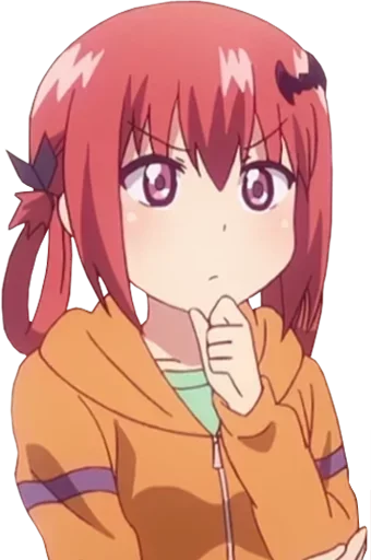 Sticker Стикерпак Animeshka_tyan by @fStikBot - 4