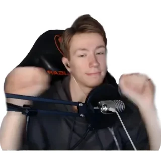 Sticker Бесконечный стрим @sensei_says_tg - 1