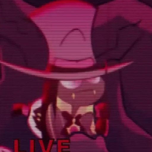 cartoon magenta fictional character