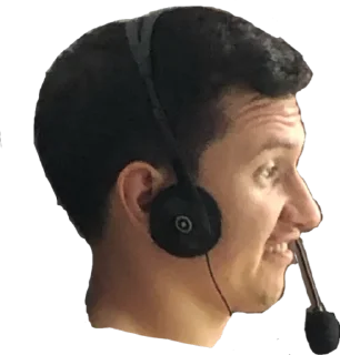 наушники человеческое лицо аудио оборудование